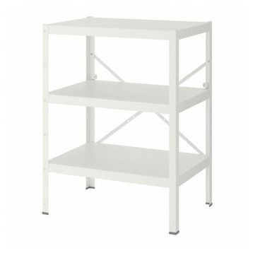 IKEA Bror Siyah 85x55x110 cm Raf Ünitesi