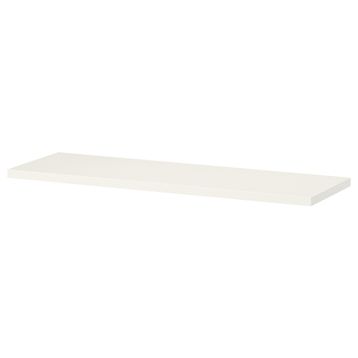 IKEA Burhult Beyaz 59x20 cm Duvar Rafı