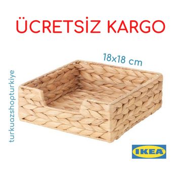 IKEA Cissan Su Sümbülü 18x18 cm Peçetelik