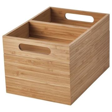 IKEA Dragan Bambu 23x17x14 cm Kutu Seti