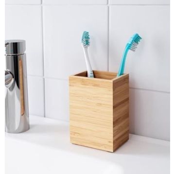 IKEA Dragan Bambu Diş Fırçalık