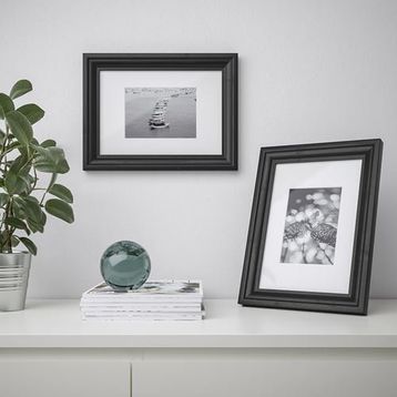 IKEA EDSBRUK Çerçeve Siyah 21x30 cm
