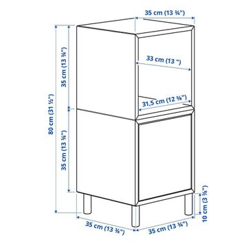 IKEA Eket 79386075 Beyaz Dolap
