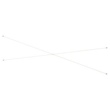 IKEA Elvarli Beyaz 80 cm Çapraz Bağlantı