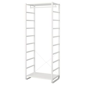 IKEA Elvarli Beyaz 84x55x216 cm Portmanto