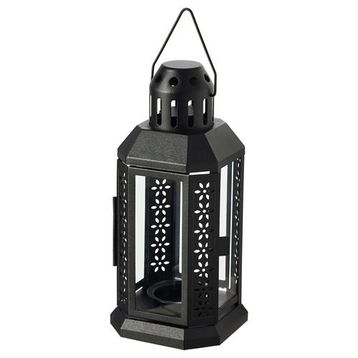 IKEA Enrum Siyah 22 cm Fener
