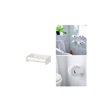 IKEA Enudden Beyaz Tuvalet Kağıtlığı