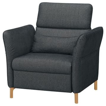 IKEA Fammarp Tallmyra Siyah-Gri Tekli Koltuk