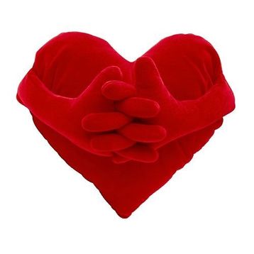 IKEA Famnig Hjarta Kırmızı 40x101 cm Minder