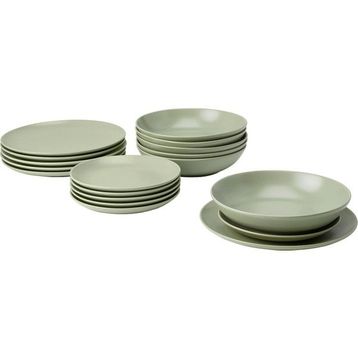 IKEA Fargklar 18 Parça Açık Yeşil Yemek Takımı