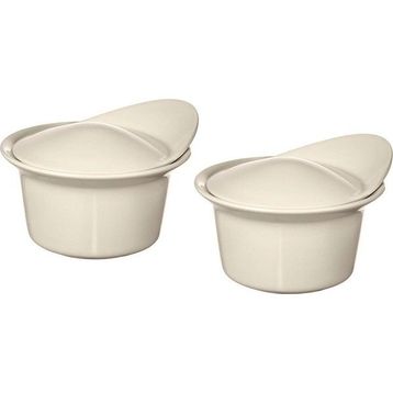 IKEA Fargklar Cilalı Bej 15x13 cm Fırın-Servis Kabı
