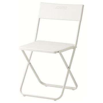 IKEA Fejan Beyaz Katlanabilir Sandalye