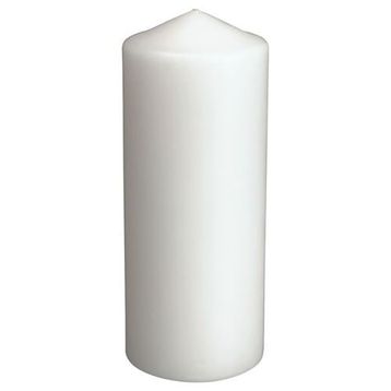 IKEA Fenomen Beyaz 15 cm Blok Mum