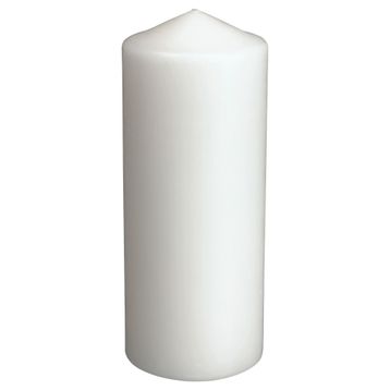 IKEA Fenomen Beyaz 15 cm Blok Mum