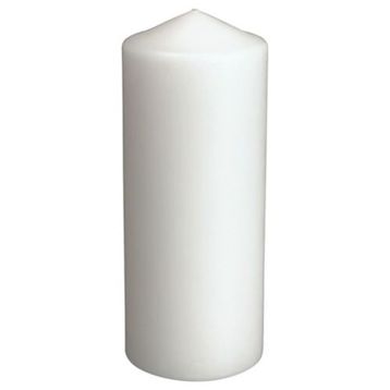 IKEA Fenomen Beyaz 15 cm Blok Mum