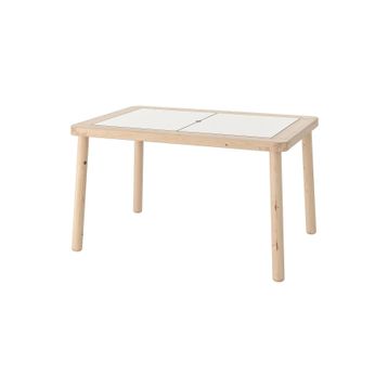 IKEA Flisat Huş Beyaz 83x58 cm Çocuk Masası