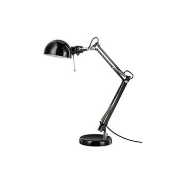 IKEA Forsa Siyah 35 cm Çalışma Lambası