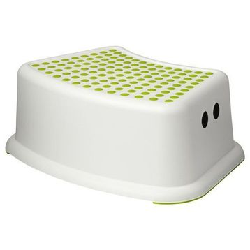 IKEA Forsiktig Beyaz Yeşil 37x13 cm Çocuk Basamağı