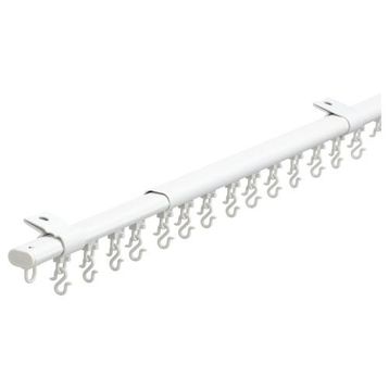 IKEA Framfusig Beyaz 100-180 cm Perde Çubuğu Seti