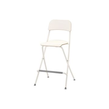 IKEA Franklin Beyaz 63 cm Bar Sandalyesi