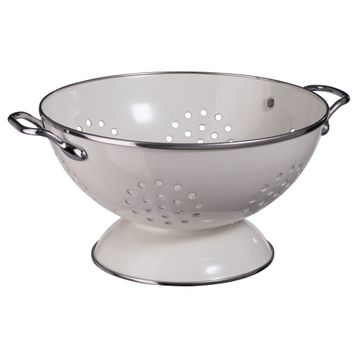 IKEA Gemak Beyaz, 22 cm Süzgeç