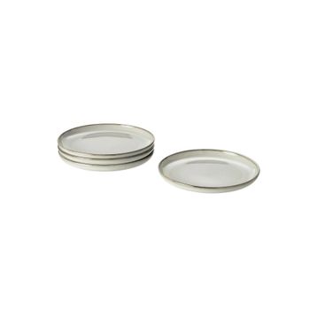 IKEA Gladelig Gri 20 CM 4 Adet Tatlı Tabağı Seti