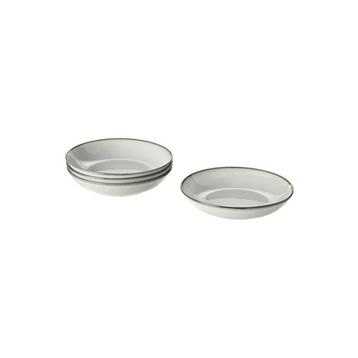 IKEA Gladelig Gri 21 cm Derin Tabak Seti