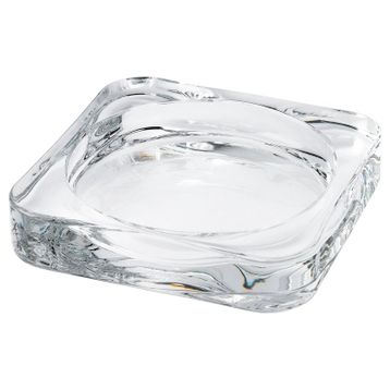 IKEA Glasig Cam 10x10 cm Mum Tabağı