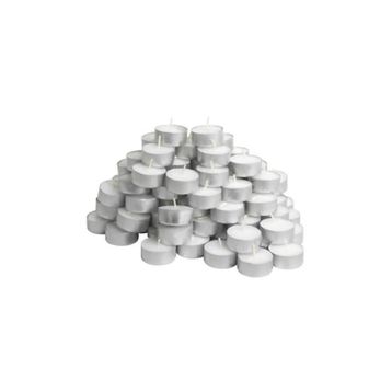 IKEA Glimma Tealight Beyaz 3,8 cm Mum