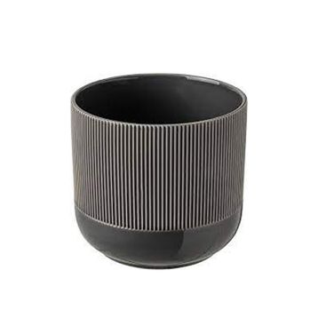 IKEA GRADVIS 15 cm Gri Seramik Saksı