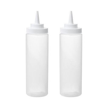 IKEA Grilltider 2 Adet - 330 ml Şeffaf Sos Şişesi