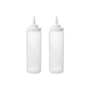 IKEA Grilltider 2 Adet - 330 ml Şeffaf Sos Şişesi