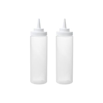 IKEA Grilltider 2 Adet - 330 ml Şeffaf Sos Şişesi