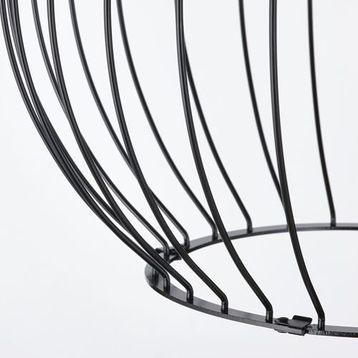 IKEA Grındfallet Siyah 30 cm Sarkıt Lamba