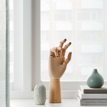 IKEA Handskalad Naturel Dekoratif Aksesuar