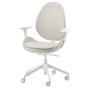 IKEA Hattefjall Gunnared Bej Dönen Sandalye