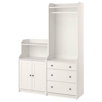 IKEA Hauga 49388636 Beyaz Dolap