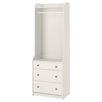 IKEA Hauga Açık Beyaz 70x199 cm Dolap