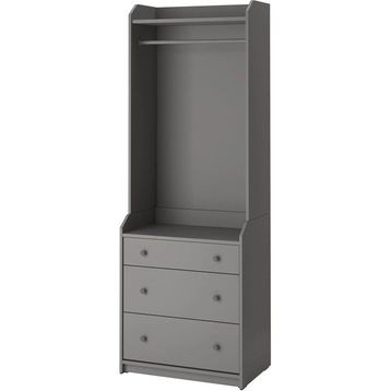 IKEA Hauga Açık Gri 70x199 CM Dolap