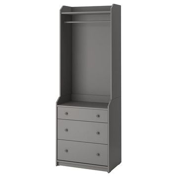 IKEA Hauga Açık Gri 70x199 CM Dolap