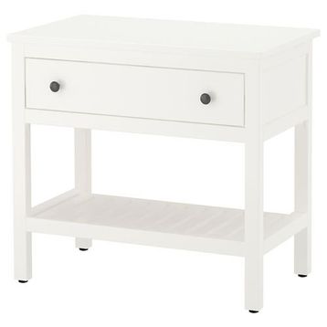 IKEA Hemnes 30396698 82x48x76 cm Beyaz Lavabo Dolabı