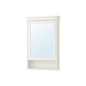IKEA Hemnes 70217671 63x16x98 cm 1 Ayna Kapaklı Beyaz Banyo Duvar Dolabı