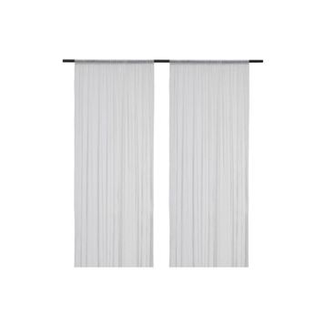 IKEA Hildrun 2 Kanat Beyaz 145x300 cm Tül Perde