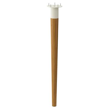 IKEA HILVER Çalışma Masası Ayağı Bambu 70 cm