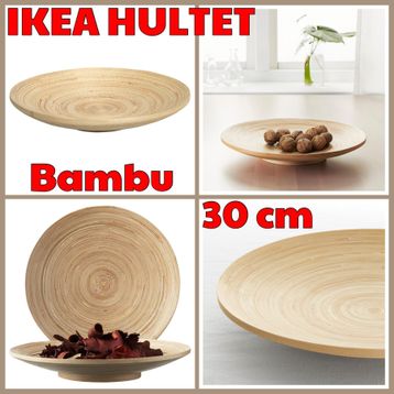 IKEA Hultet Dekoratif Bambu 30 cm Tabak