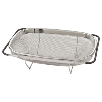 IKEA Idealisk Paslanmaz Çelik 34x23 cm Süzgeç