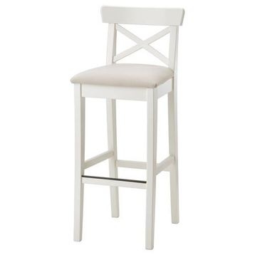 IKEA İngolf Beyaz Tabure