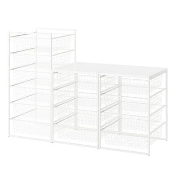 IKEA Jonaxel 89297677 Beyaz Dolap