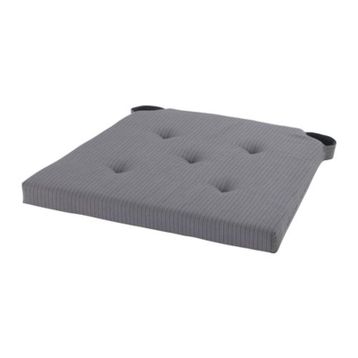 IKEA Justına Gri 35x42x40 cm Sandalye Minderi