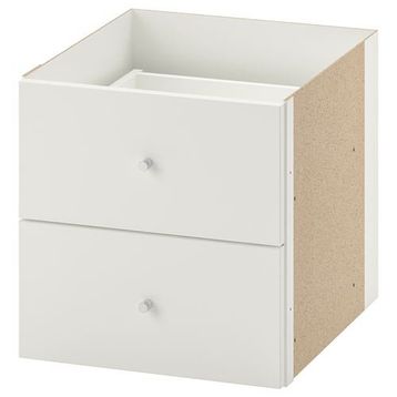 IKEA Kallax Beyaz 33x33 cm Şişe Ünitesi